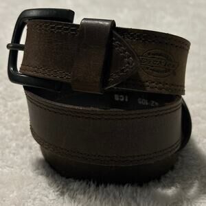 Dickies Leather Belt 42 Brown Leather